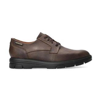Mephisto Comfortabele veterschoen voor heren - Heren - Veterschoenen - Bruin - 39 EU - Leer - Schoenen