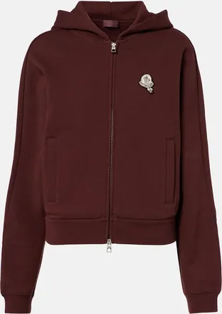 Moncler Cotton zip-up hoodie