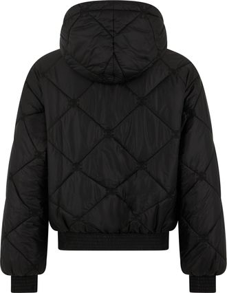 Celine Mens Padded Hooded Jacket Black Polyester & Down