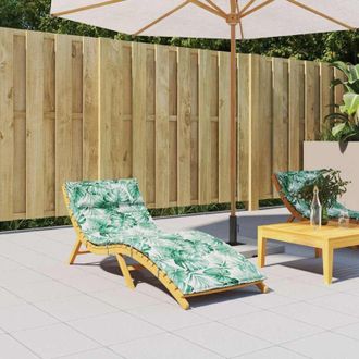 vidaXL Vidaxl - Furniture Limited - Coj&iacute;n De Tumbona De Tela Oxford Estampado De