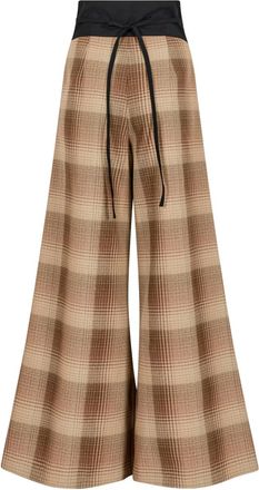 Rosie Assoulin Pantaloni a palazzo - Marrone