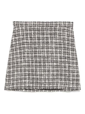 Kimhekim tweed mini skirt - Black