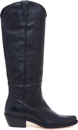Felmini C458 Texani - Dames - Cowboylaarzen - Zwart - 37 EU - Leer - Schoenen