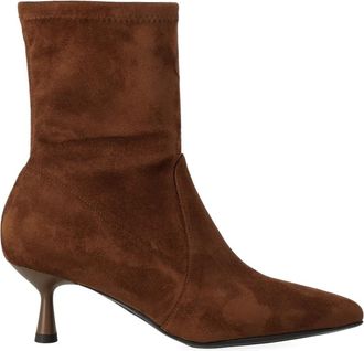 Sergio Levantesi Schoenen, Dames, Bruin, 41 EU, Leer, Celine 67 Veterlaars