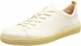 Think Turna Sneaker - Dames - Schoenen - Wit - Maat: 41 EU Leer