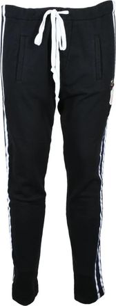 Paul & Shark Tuta Trainingsbroeken - Heren - Sweatpants - Zwart - M - Katoen - Broeken