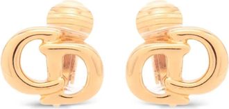 Dior Orecchini con logo CD - Oro