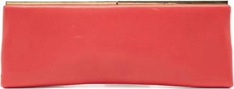 Jimmy Choo London Clutch in pelle - Rosso