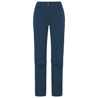 Vaude Farley Stretch Zip Off Capri Pants Trekkinghose f&uuml;r Damen | blau