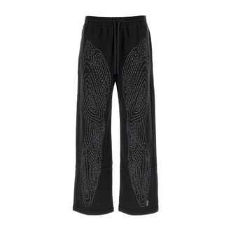 Off-white Black Cotton Joggers