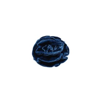 Maliparmi Velvet Flow Broche - Dames - Broches - Blauw - ONE Size - Polyester - Accessoires