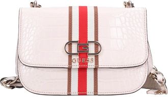 Guess Tassen, Dames, Beige, ONE Size, Leer, Imitatielederen tas