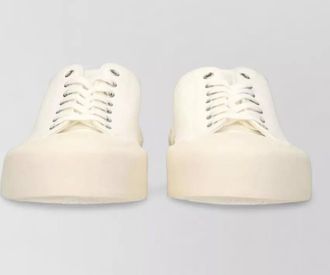 Jil Sander fabric low-top sneakers