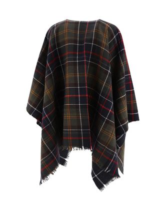 Barbour Montieth Serape Cape - Black