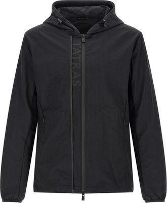 Tatras Black Solid Hood Jacket