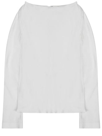 Alberta Ferretti Silk Blend Blouse