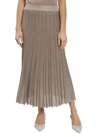 Maison Lurex Womens Gala Lurex Skirt In April Moon