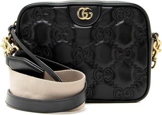 Gucci Jumbo Gg Matelass&eacute; Leather Small Shoulder Bag (Authentic Pre-Loved)