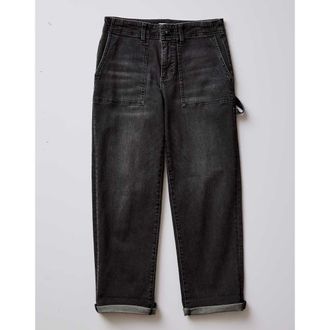 Carve Designs Corey Denim Pant in Washed Black at Nordstrom, Size 12 25