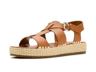 Marc Fisher Elissa Womens Dress Sandals Medium Natural Leather : 8.5 M