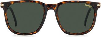 Carrera Square Full Rim Sunglasses - Havana