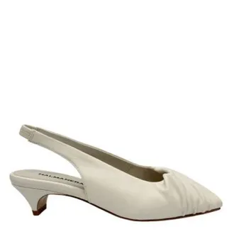 Halmanera Pumps, female, White, Size: 10 US Tala02 Slingback Pump