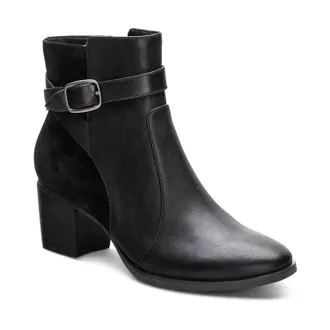 Aetrex Womens Rebecca Heel Boot In Black