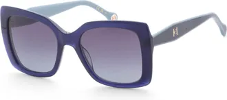 Carolina Herrera Womens 54mm Blue Sunglasses HER0258-G-S-PJP-54