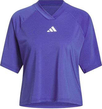 adidas (WMNS) adidas Course Climacool Loose T-Shirt Asia SIzing Dual Indigo KG2478