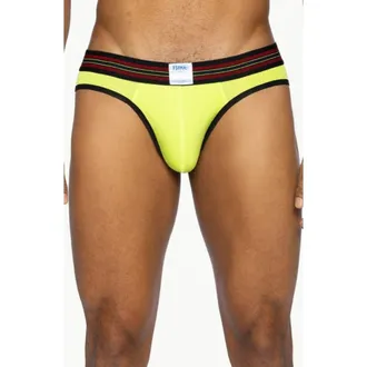 Bike Mesh Briefs in Acid Lime at Nordstrom Rack, Size Xx-Large