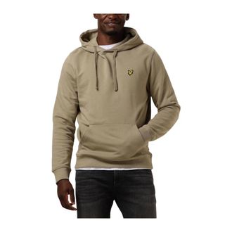 Lyle & Scott Felpa con Cappuccio Verde per Uomo - - Sweatshirts & Hoodies - Uomo - Verde - XL