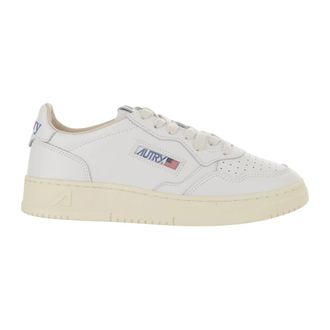 Autry Medalist Lage Sneakers - Heren - Sneakers - Wit - 44 EU - Leer - Schoenen