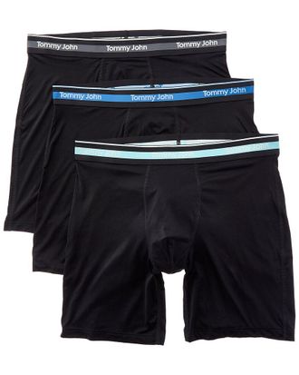 Tommy John Set Of 3 Comfort Micro 6In Boxer Brief