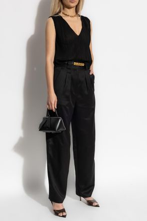 Iro Pleated Top Calyssa, Womens, Black