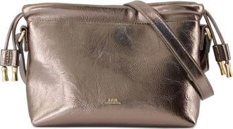 A.P.C. Borsa a spalla con coulisse - Grigio