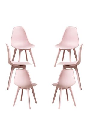 Regalos Miguel Regalos Miguel - Packs Sillas Comedor - Pack 6 Sillas Kelen Suprym - Rosa