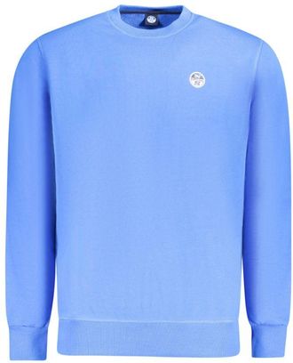 North Sails Blue Cotton Mens Mens Sweatshirt