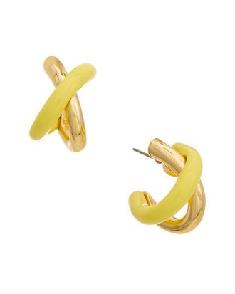 Kenneth Jay Lane Hoop Earrings
