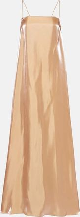 Staud Abito lungo Delfina in raso