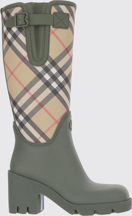 Burberry Boots BURBERRY Woman color Green
