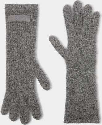 Jacquemus Logo Wool-Blend Gloves