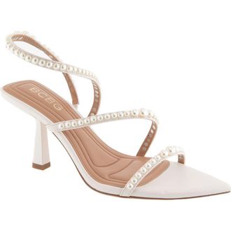 BCBGeneration Imani Slingback Sandal in Porcelain at Nordstrom, Size 7