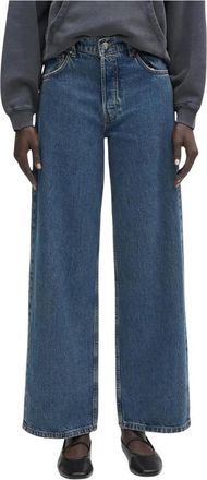 Anine Bing Manon Jean - Dames - Loose Fit Jeans - Blauw - W29 - Katoen - Jeans