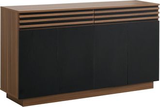 Urban Meuble Aparador de dise&ntilde;o moderno con 4 puertas para el sal&oacute;n