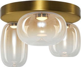 OEM L&aacute;mpara De Techo Vaso Amber 12w