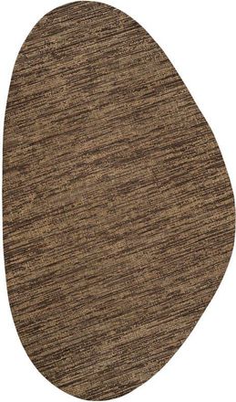 Jonathan Y Designs Callan Modern Rustic Abstract Indoor/Outdoor Shaped Area Rug in Brown/black at Nordstrom, Size 8Ft 0In X 10Ft 0In