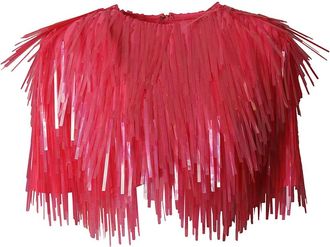 Sportmax Sleeveless Tops, female, Pink, XS, Petalo Top