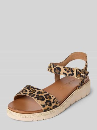 Tamaris Tamaris Sandalen mit Klettverschluss in Beige, Gr&ouml;&szlig;e 36