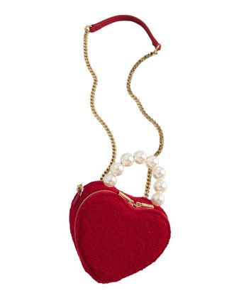 Shiraleah Heart Top Handle Bag