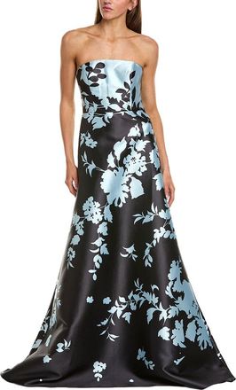 Rene Ruiz Asymmetric A-Line Gown